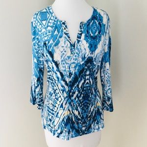 Chico’s Blue Top